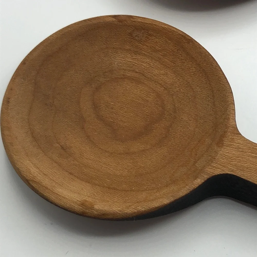 NWOT MOONSPOON CATHEDRAL Design 7” INCH WOODEN SERVING SPOON SET